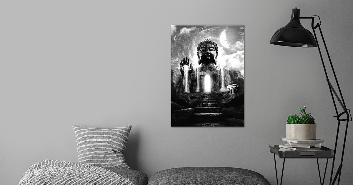 Buddha Within Poster By Naked Monkey Displate