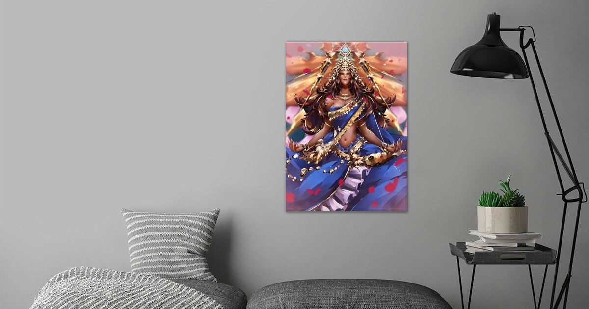 Lady Of Bliss Poster By Coloxrme Displate