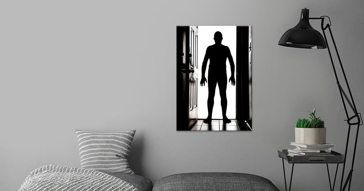 Naked Intruder Poster By Bruce Stanfield Displate