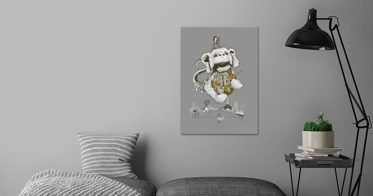 Luck Dragon Poster By Michael Bancroft Displate 7454