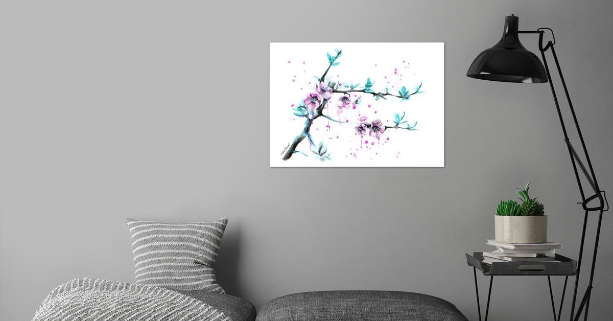 'Spring blossoms' Poster by eDrawings 38 | Displate