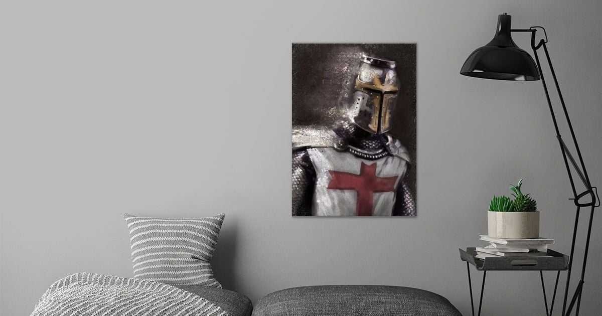 'Knight Templar' Poster by Eva Nev | Displate