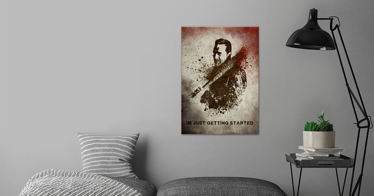 'For Negan Fans' Poster by Simon Garcia | Displate