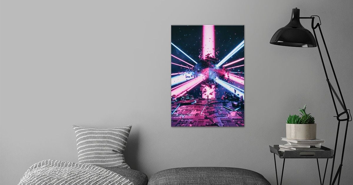 'HELLSTAR' Poster by Adam Priester | Displate