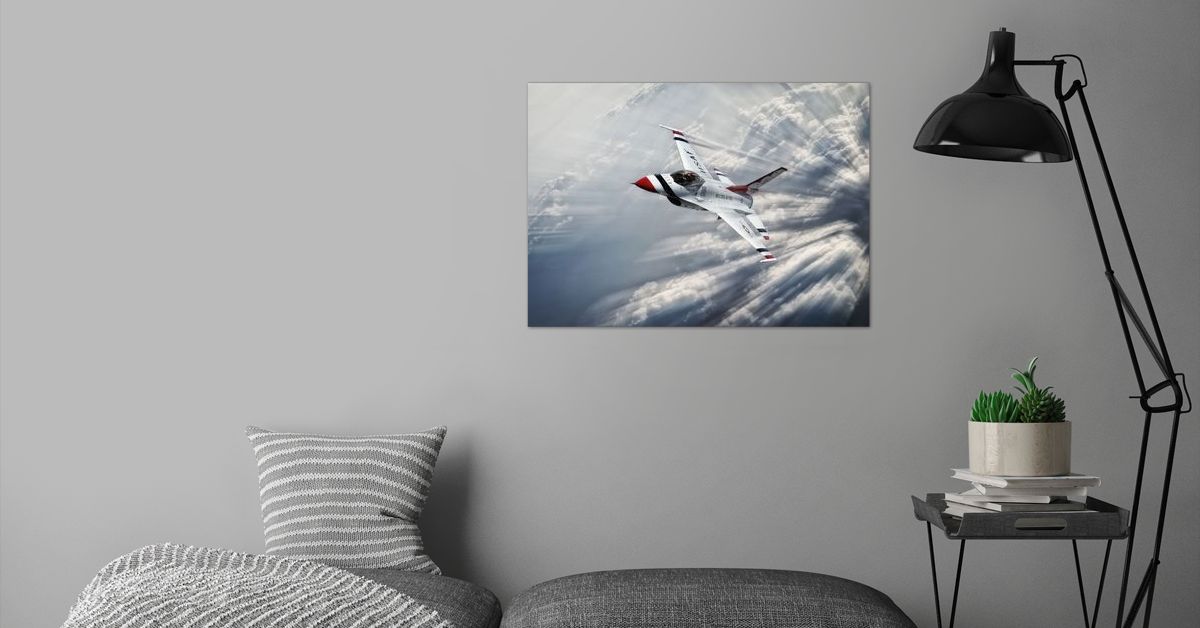 Usaf Thunderbirds Display Team Poster By Airpower Art Displate