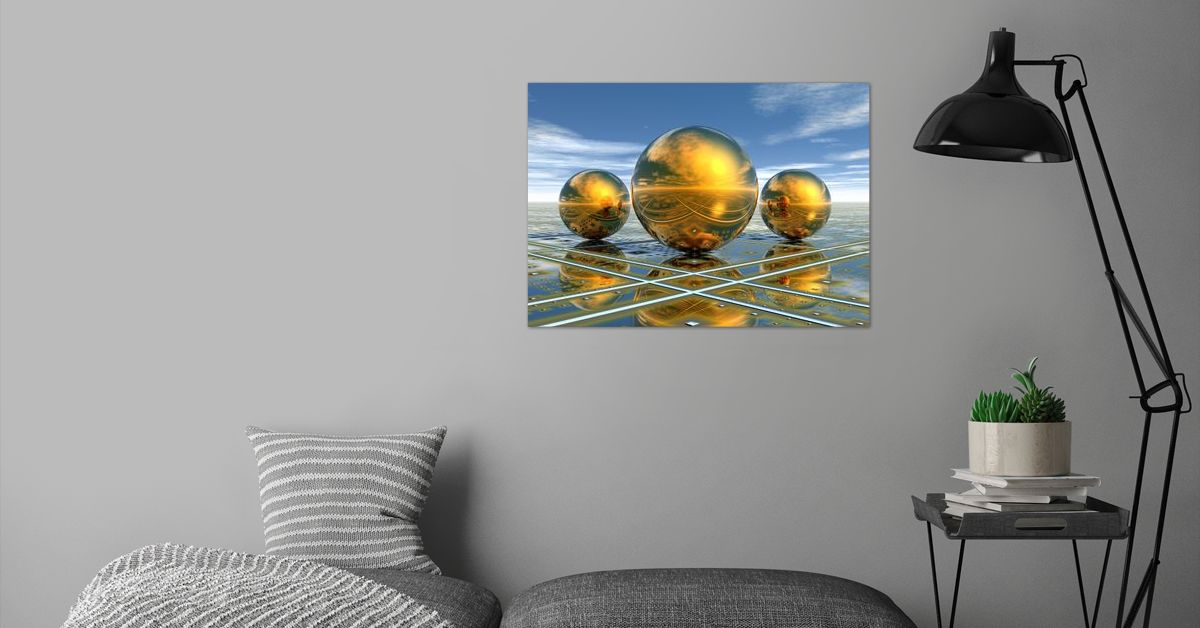 'Big Brass Ones' Poster by Lyle Hatch Displate