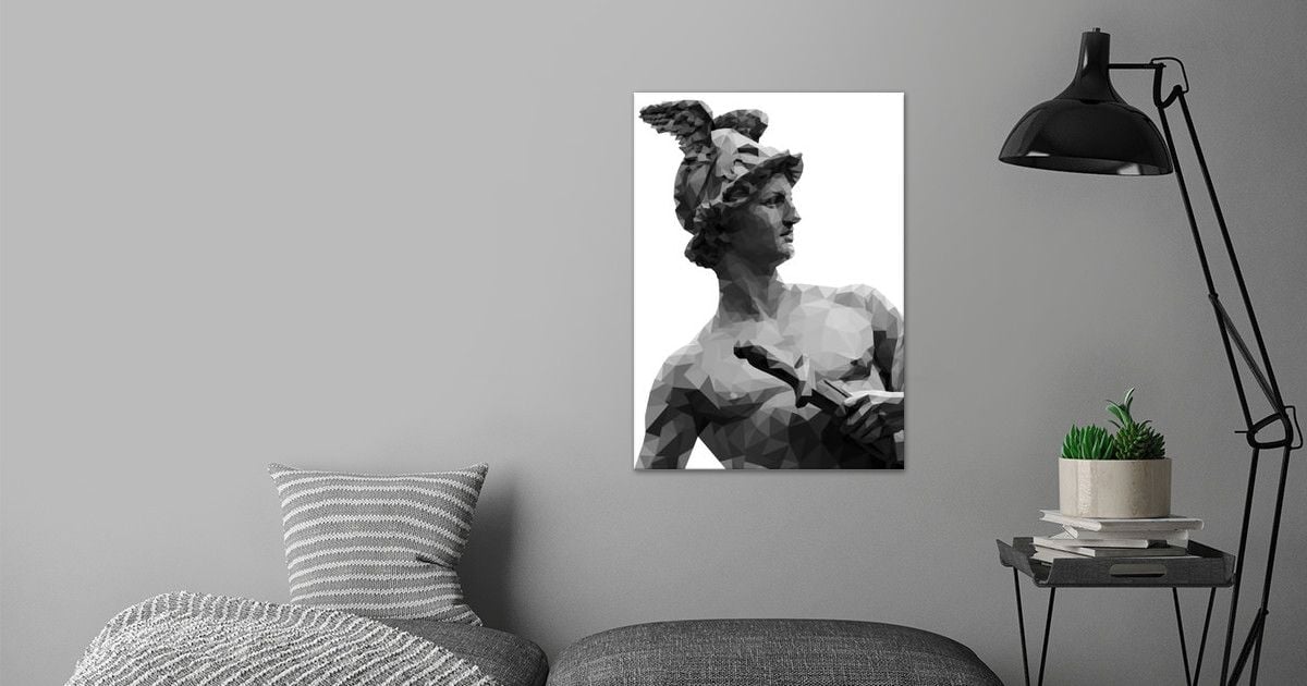 Hermes Poster By Klaus Ranola Displate