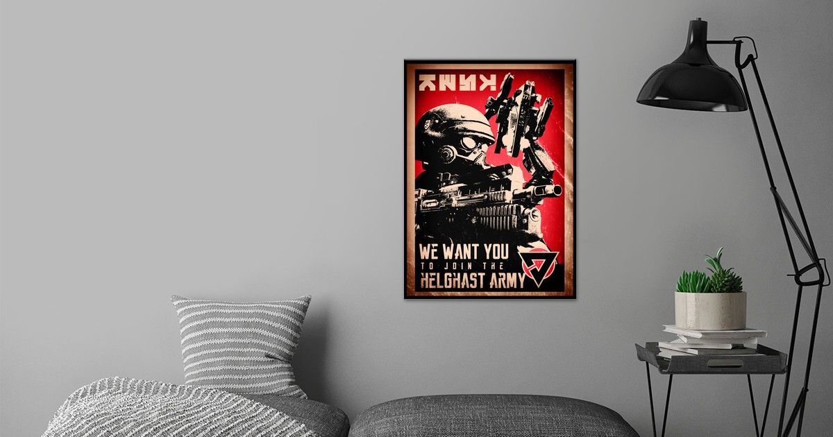 'Killzone Propaganda Poster' Poster by SyanArt | Displate