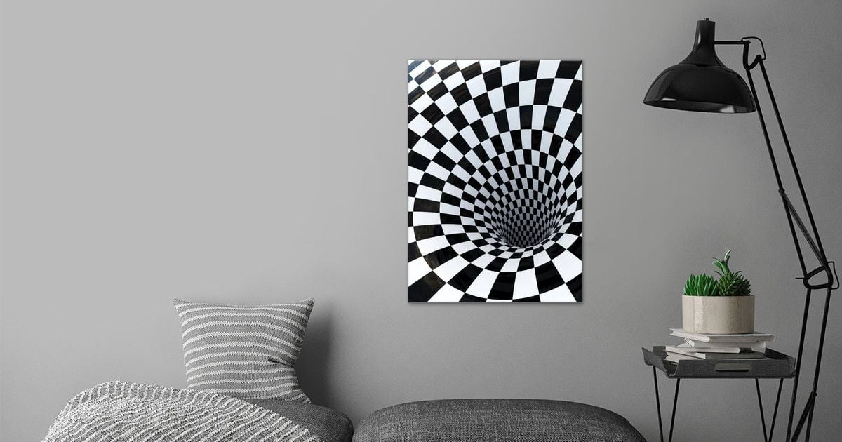 The Wormhole' Poster by Aivaras Grauzinis | Displate