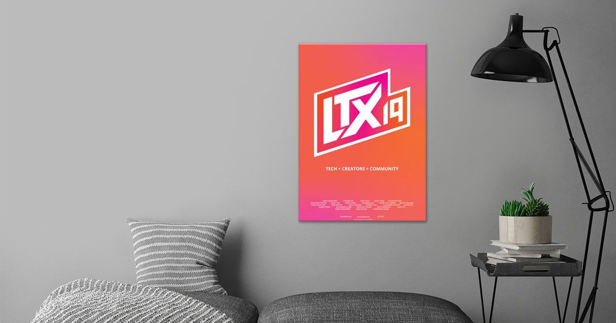 'LTX 2019 Expo Poster' Poster by Linus Tech Tips Displate