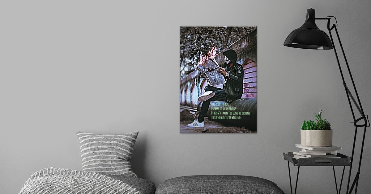 'Treason' Poster by Legless Thefell | Displate