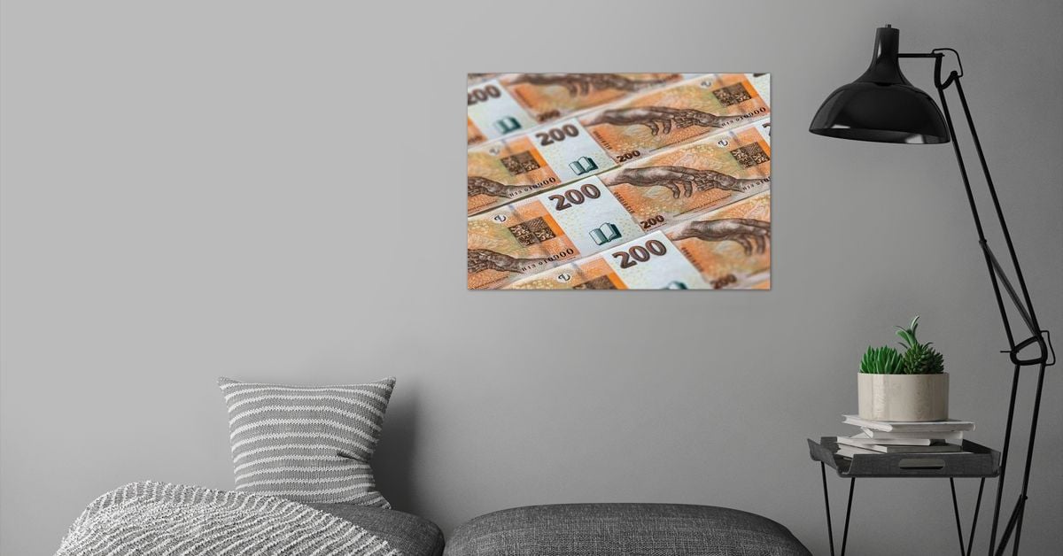  200 Czech Krona Poster By Maksym Kapliuk Displate