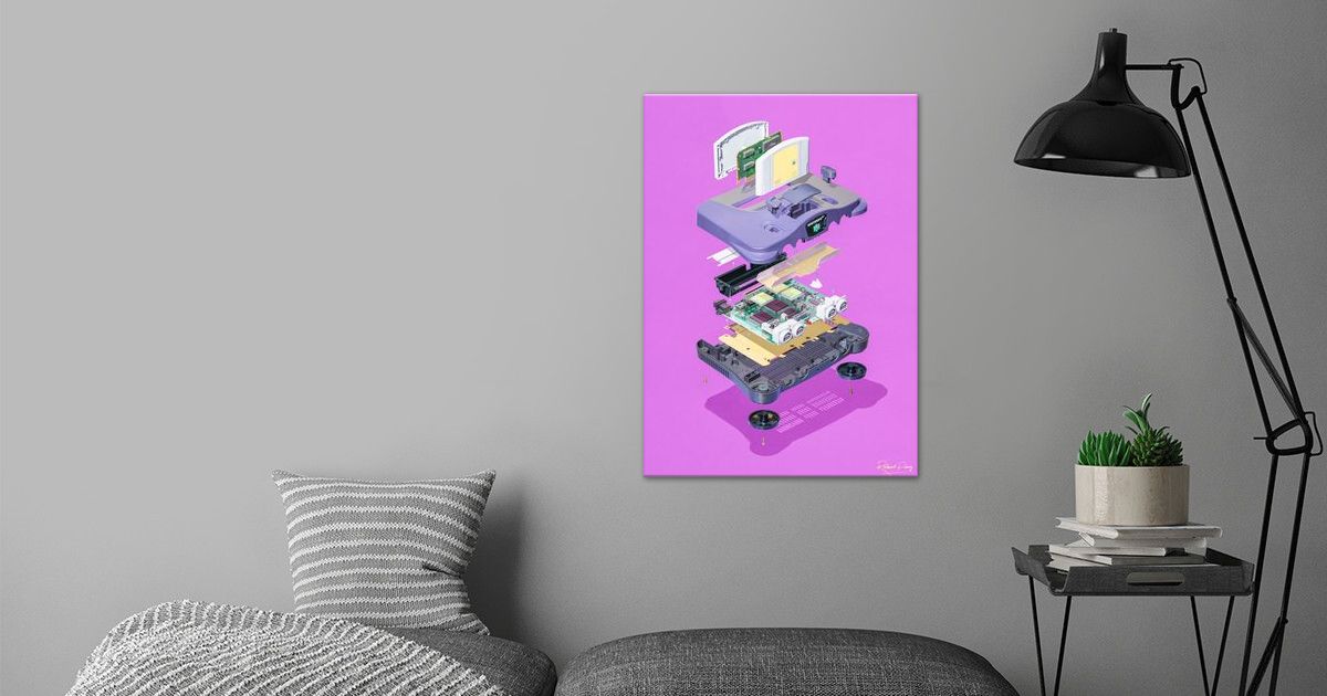 'Nintendo 64' Poster by Richard Parry | Displate