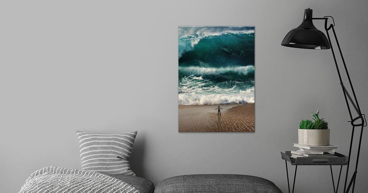 'Tsunami Wave' Poster by nogar007 | Displate