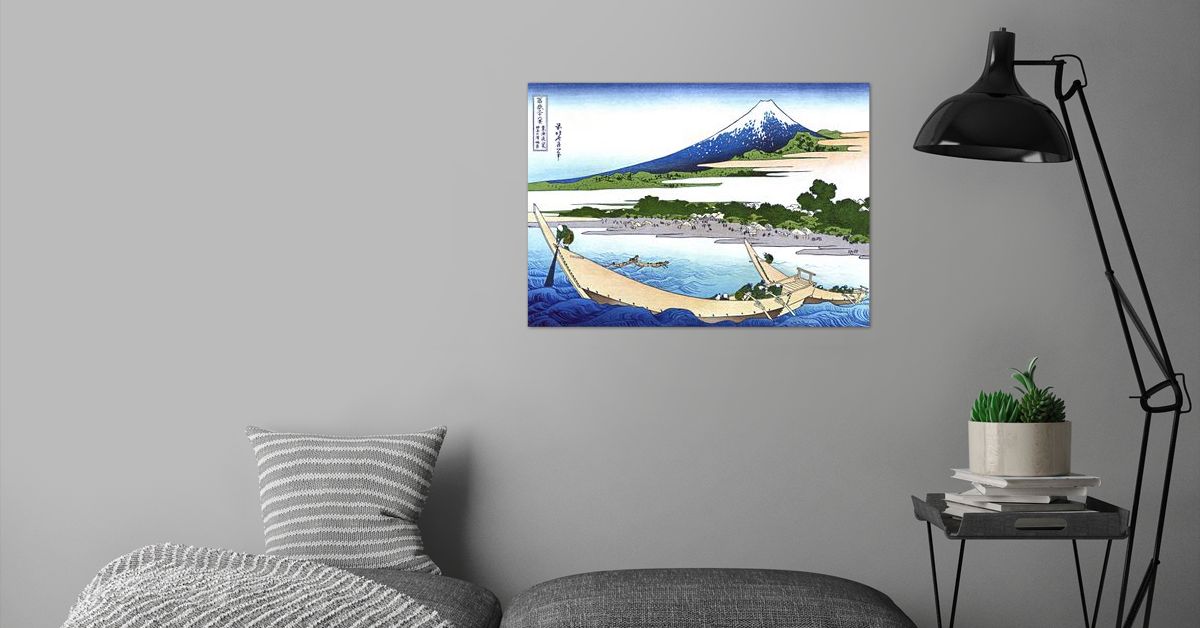 'Tago Beach at Ejiri' Poster by Takeda Art | Displate