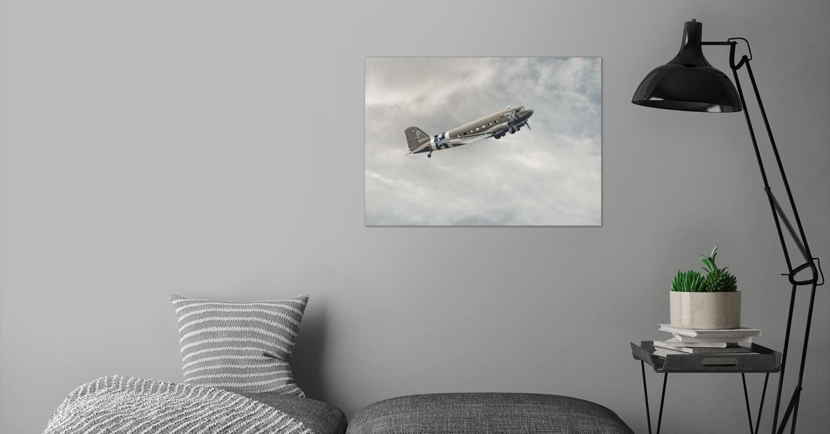 'Dakota C 47 ' Poster by Imelda Bell | Displate