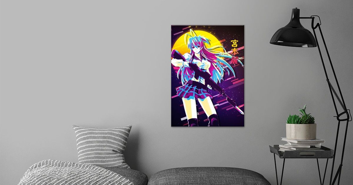 'Miyamoto Rei ' Poster by 80sRetro | Displate