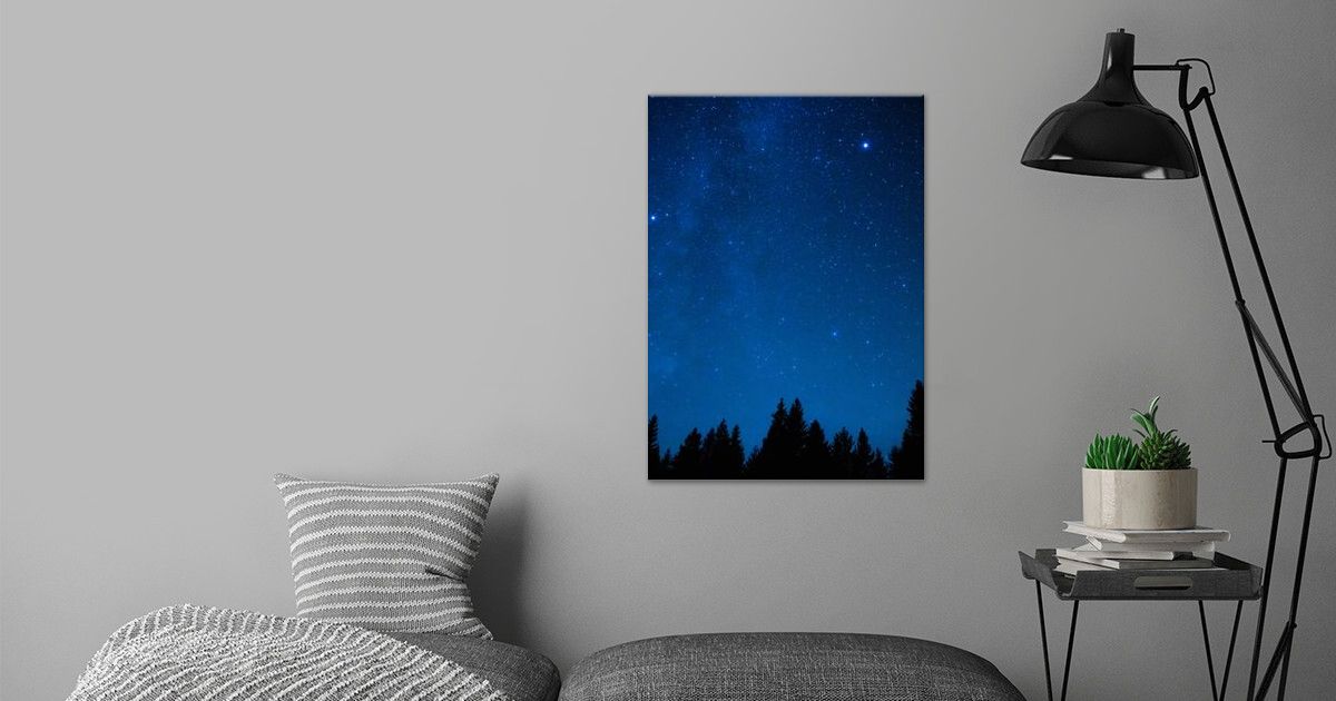 'Stargazing' Poster by Green Pete | Displate