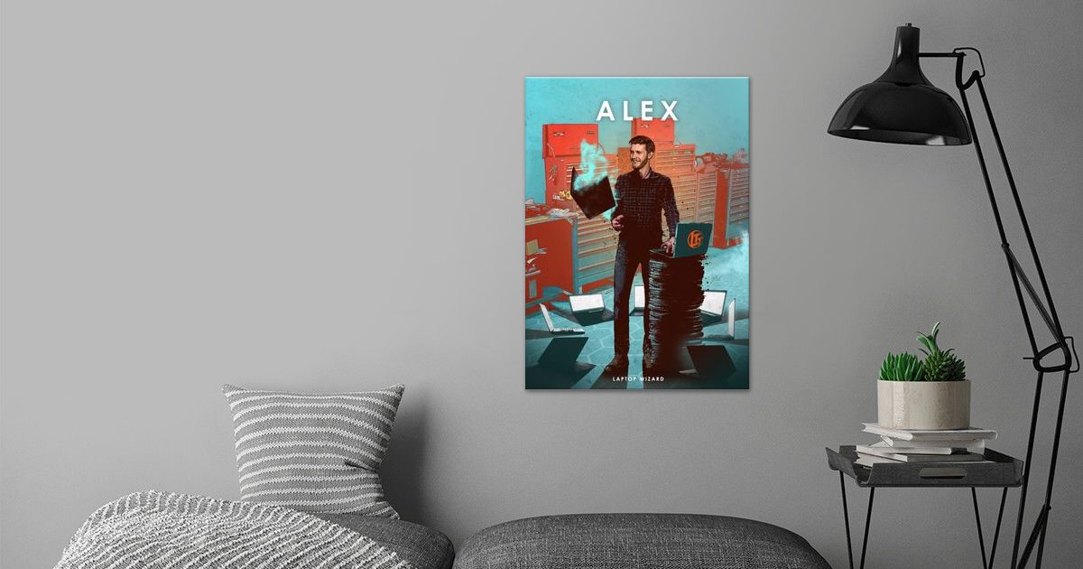 'Alex Linus Tech Tips' Poster by Linus Tech Tips | Displate