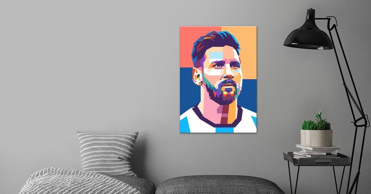 'Lionel Messi' Poster by Poernama Sahroe | Displate