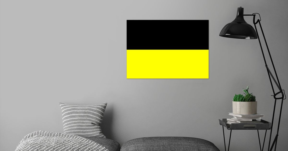 'Kashubian flag' Poster by tony4urban Displate