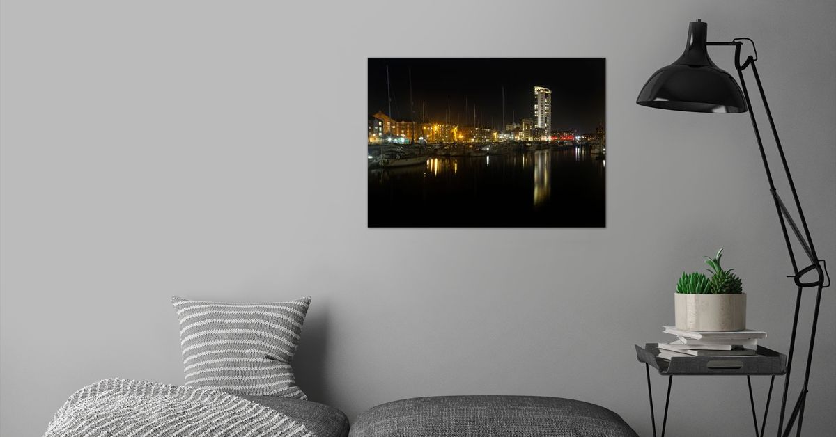 'Evening reflections' Poster by Leighton Collins | Displate