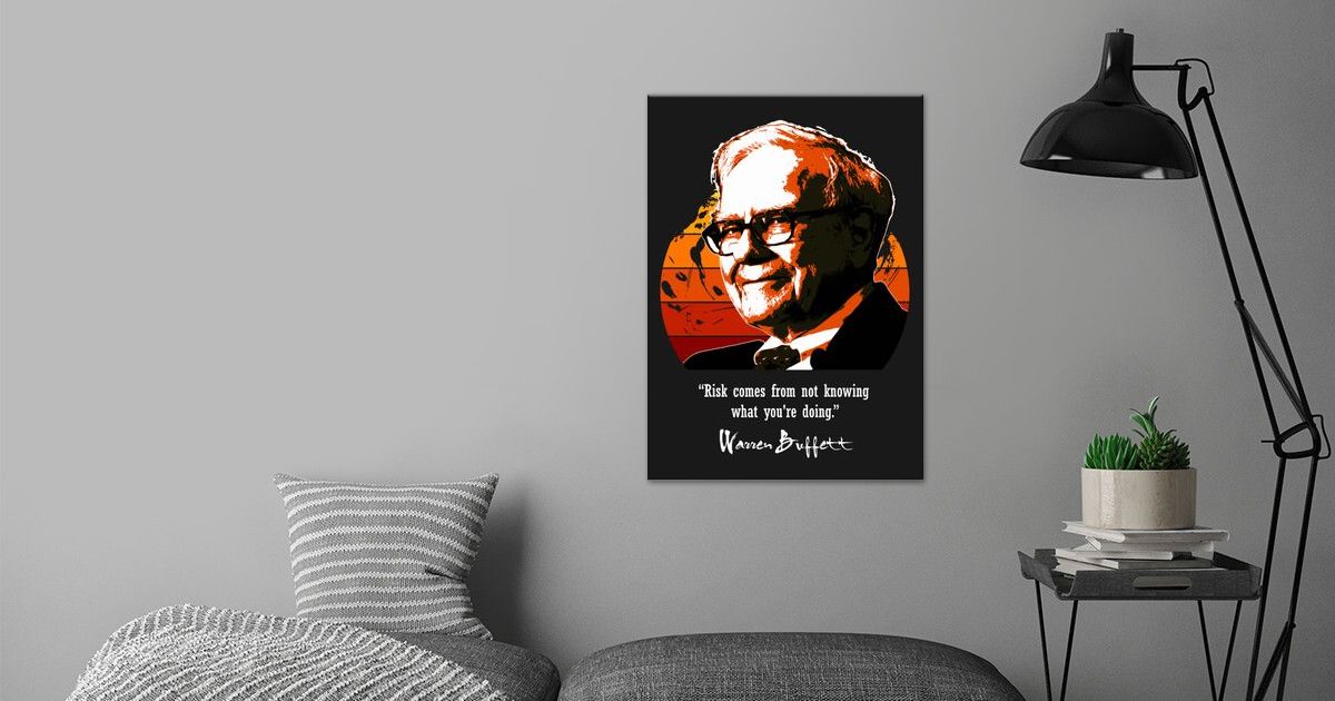 'Warren Buffett' Poster by NGUYEN DINH LONG | Displate