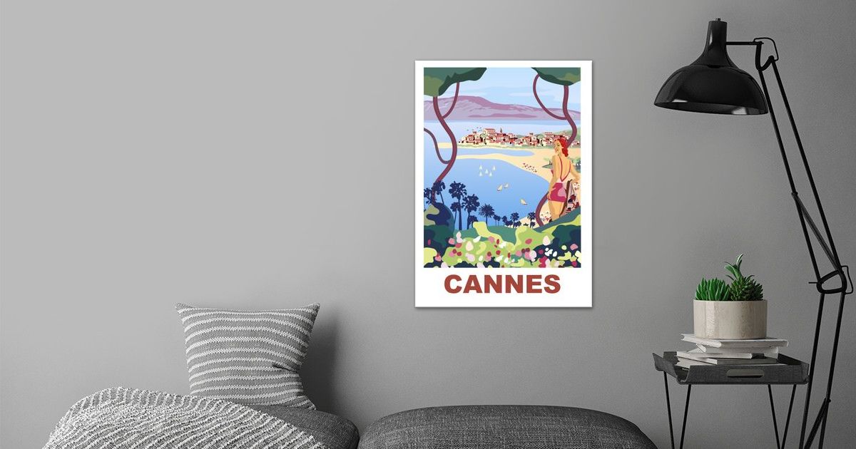 'Cannes' Poster by Long Shot | Displate