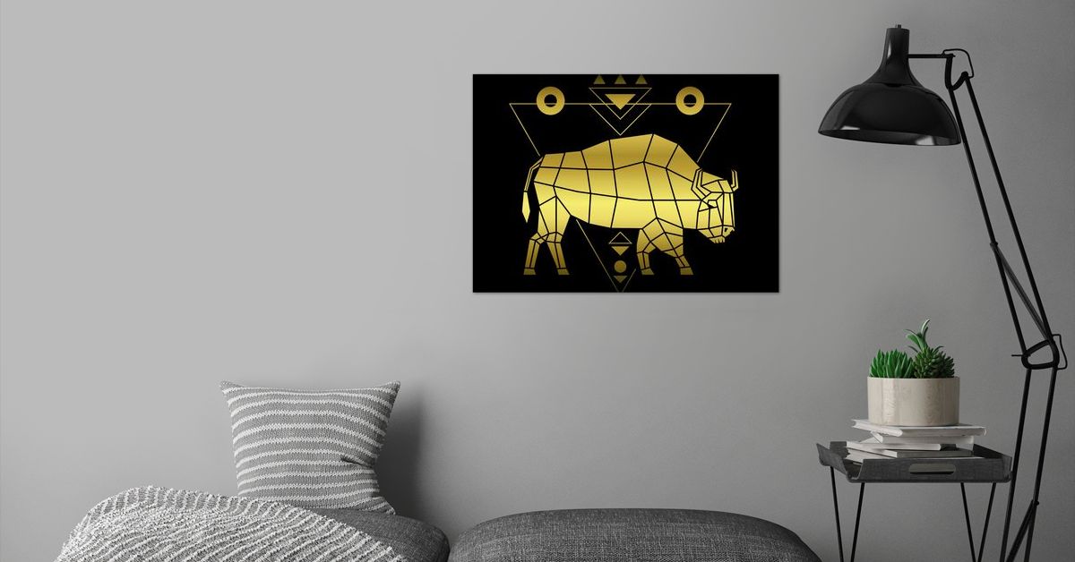 'Bull' Poster by Sobalvarro | Displate