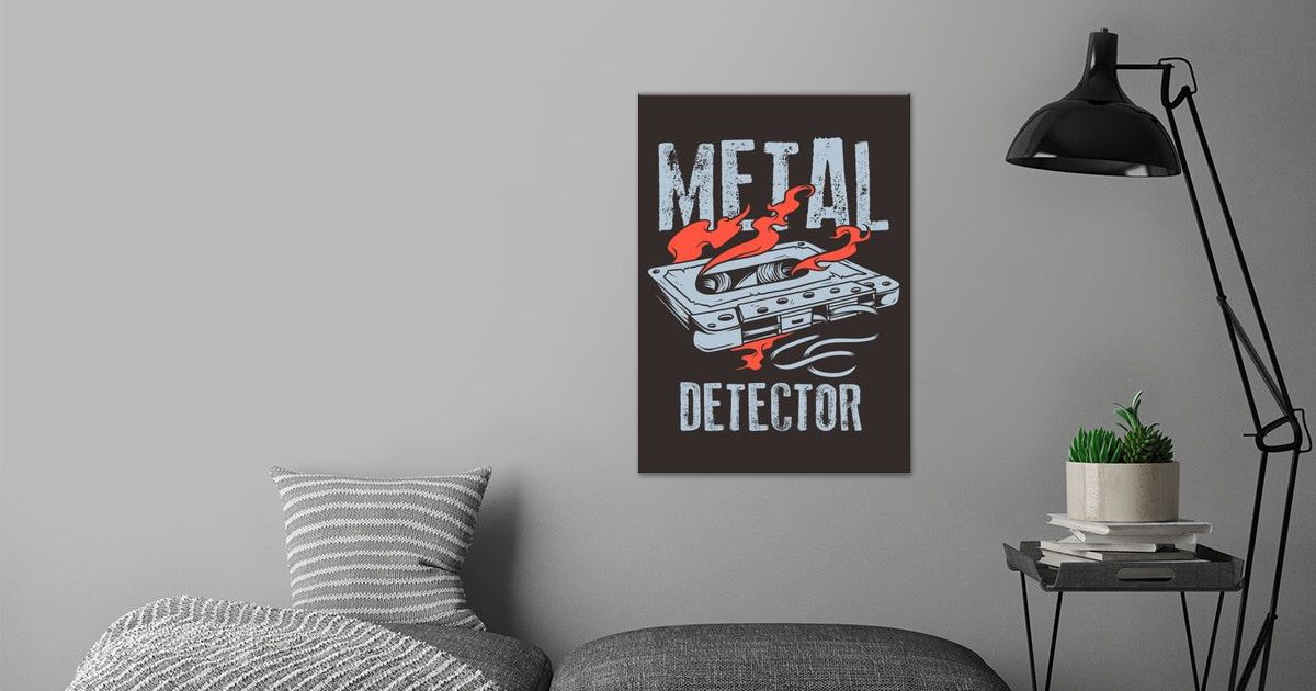 People Loves Metal Poster By Positive Vibes Displate 5399