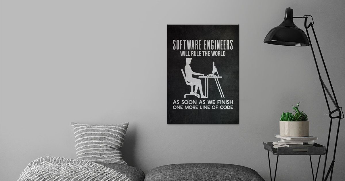 'Software Engineer Gift' Poster by PosterWorld | Displate