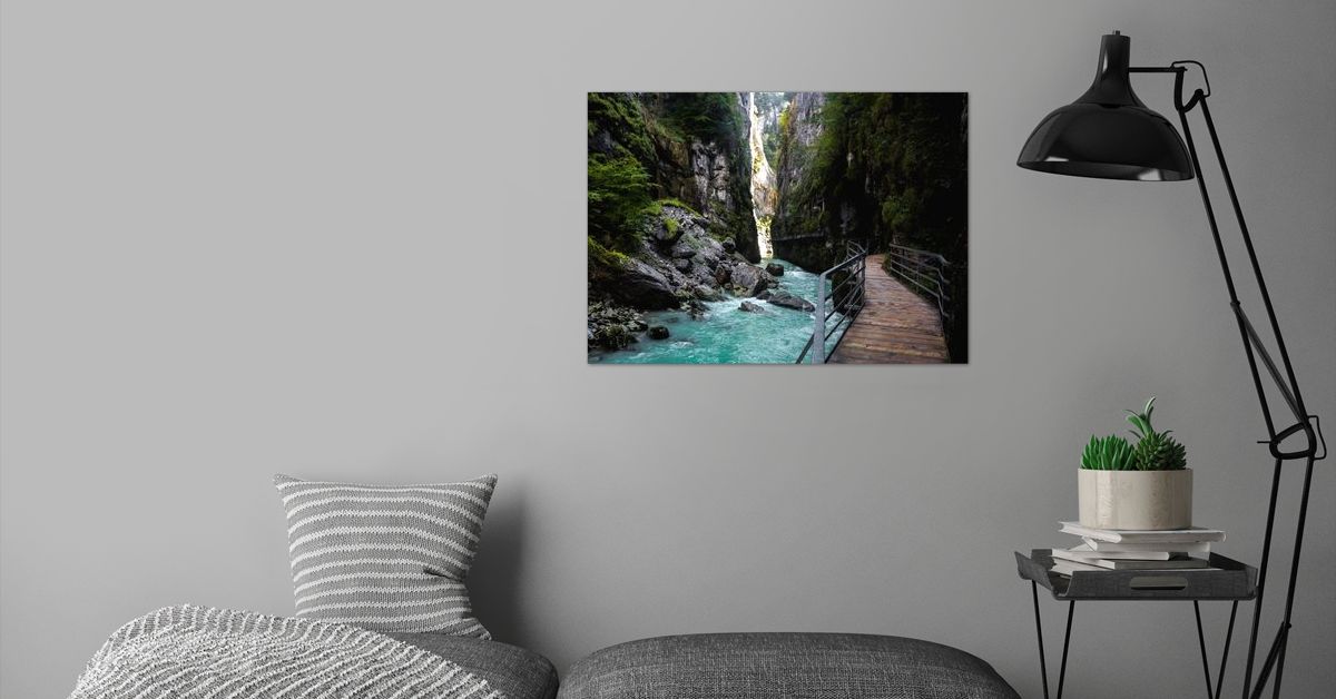 'Aare Gorge Switzerland' Poster by 51 Countries and Counting Chantelle ...