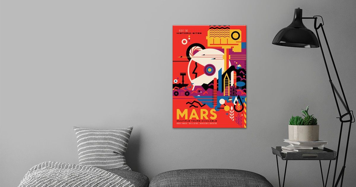 'Mars Tour available' Poster by NASA | Displate