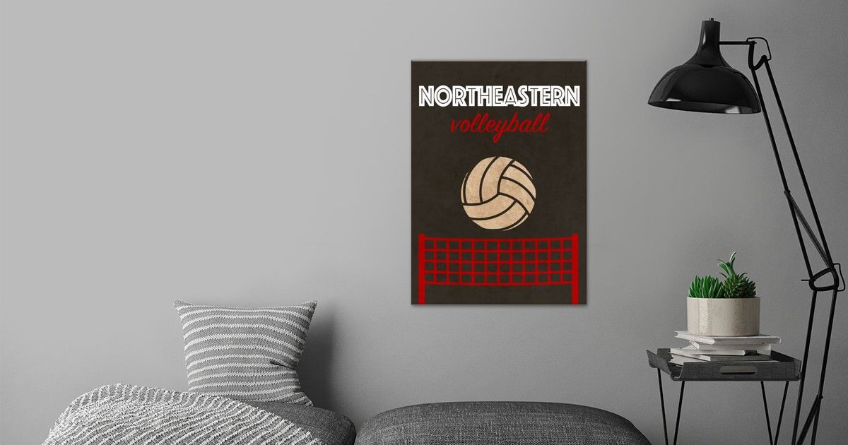 Northeastern Volleyball Poster By Design Turnpike Displate northeastern-volleyball-poster-by-design-turnpike-displate