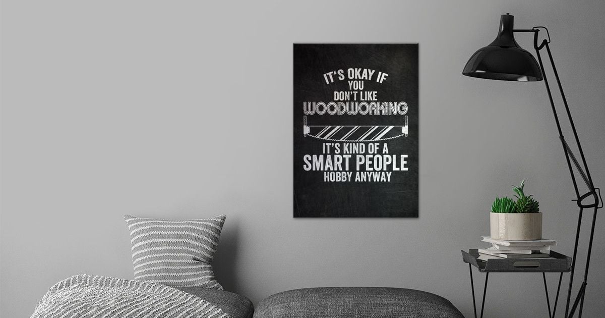 'Woodworking' Poster by PosterWorld | Displate