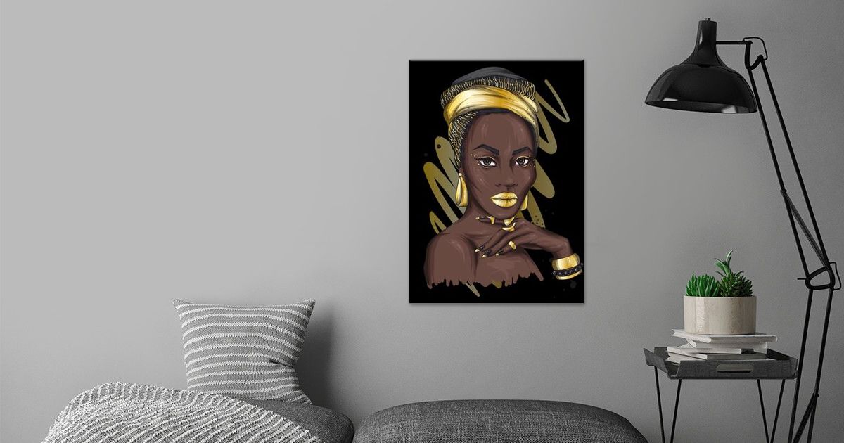 'African' Poster by Game On | Displate