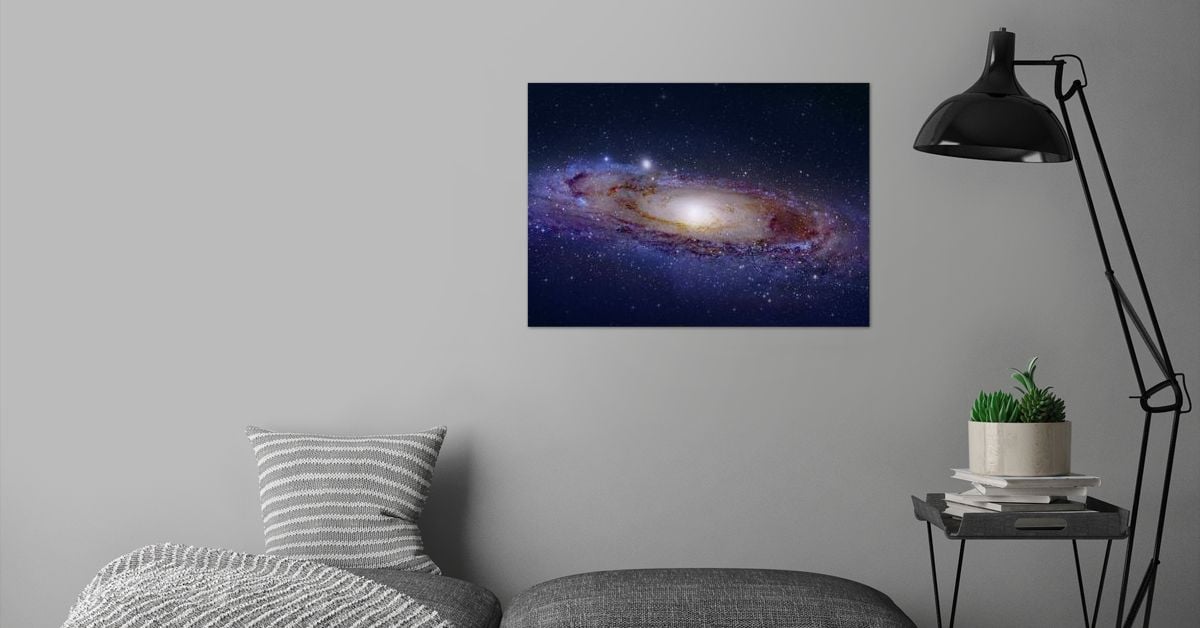 'Andromeda galaxy' Poster by Devart | Displate