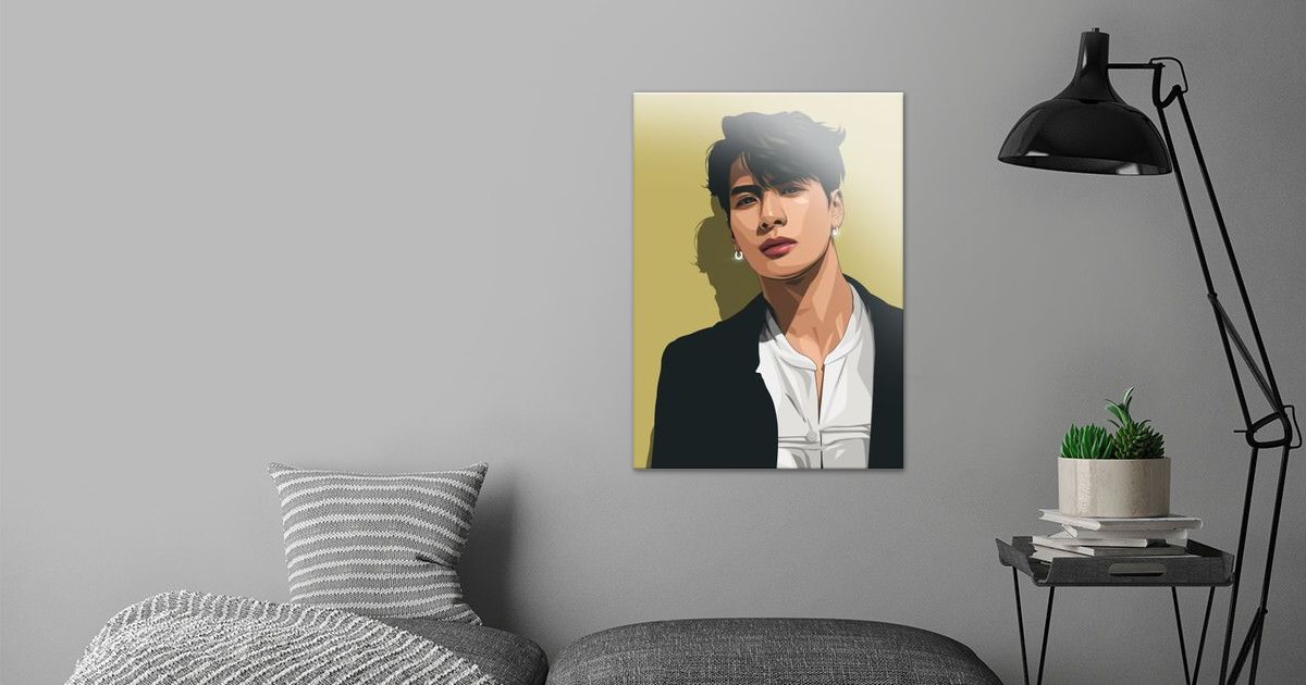 'Jackson Wang' Poster by Kenesuu Displate