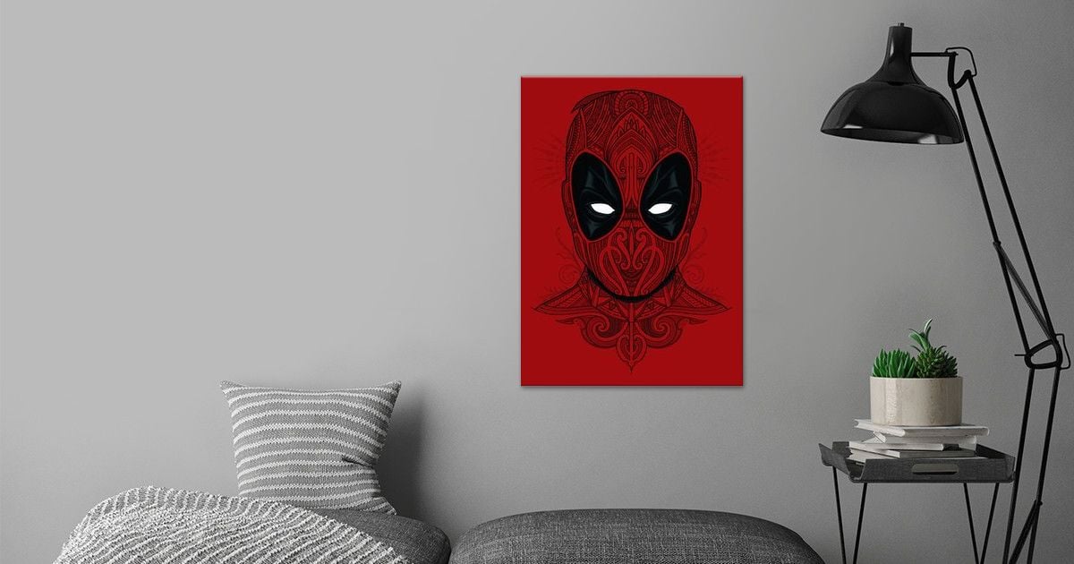 'Mandala Effect Deadpool' Poster by Marvel | Displate