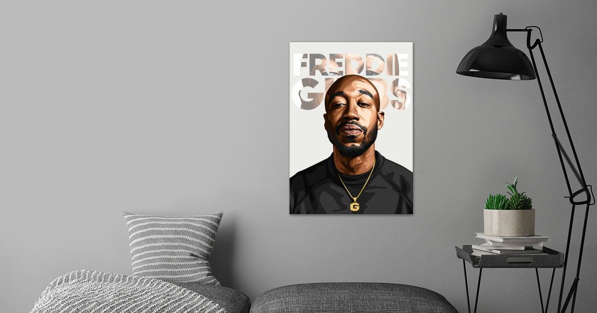 'Freddie Gibbs' Poster by Sundanese Artwork | Displate