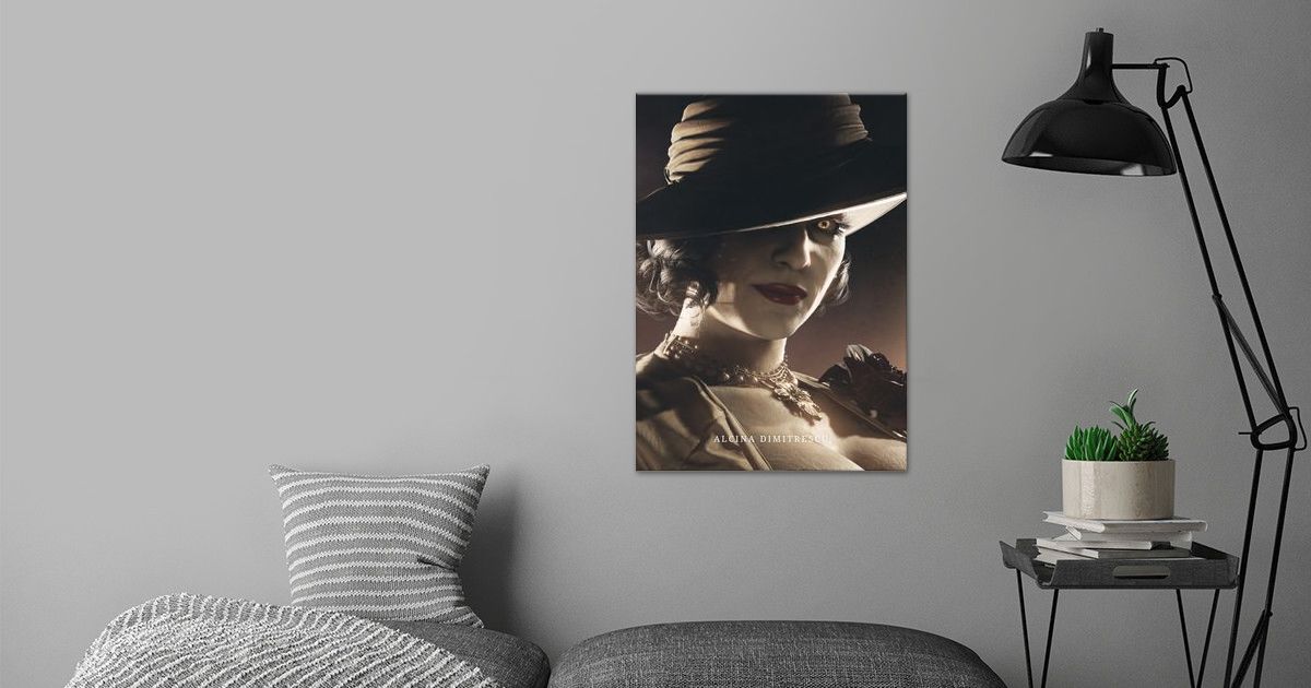 'Lady Alcina Dimitrescu' Poster by Resident Evil Village | Displate