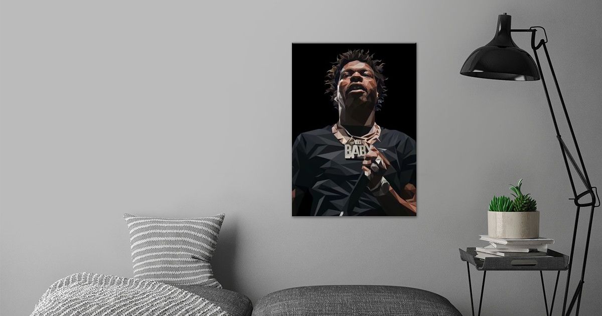 'Lil baby' Poster by Lowpoly Posters | Displate