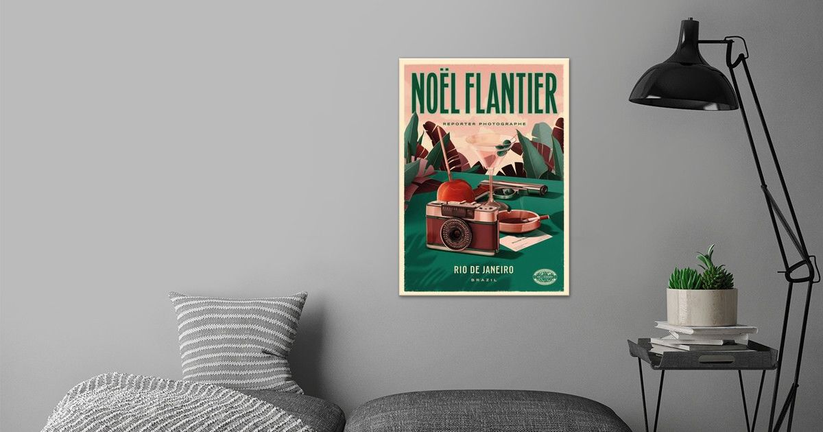 'Noel Flantier' Poster by Dear Bill | Displate