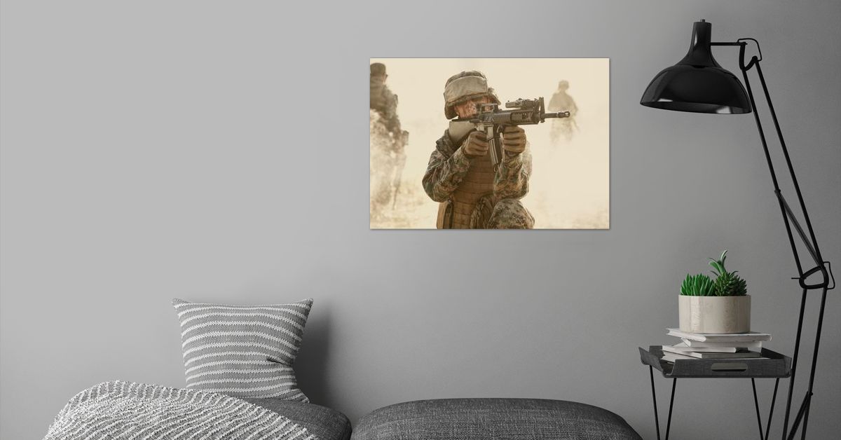 'Military action' Poster by Getmilitaryphotos Pro | Displate