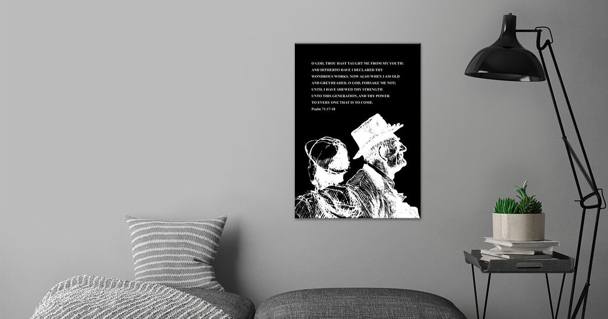 Psalm 71 17 18 Poster By ABConcepts Displate Psalm 71 17 18 Poster By ABConcepts Displate