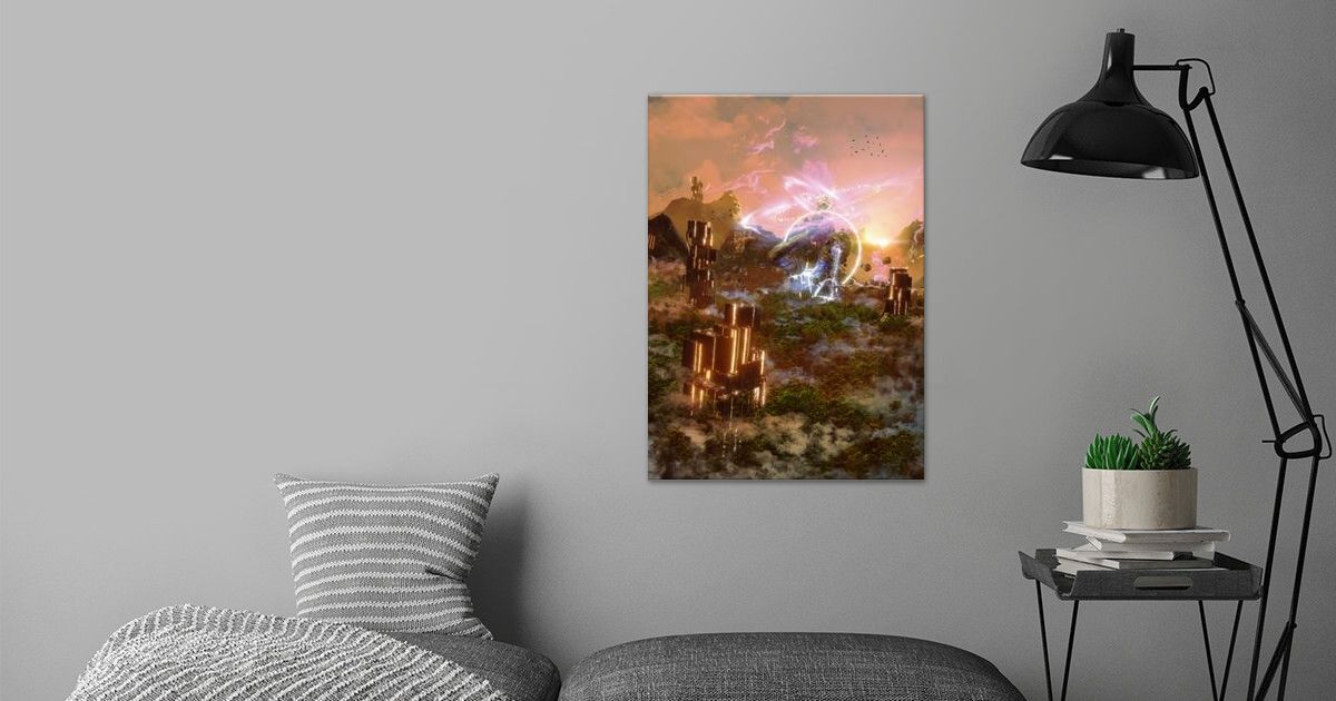  The Center Of Creation Poster By Lost In The Hyperverse Displate