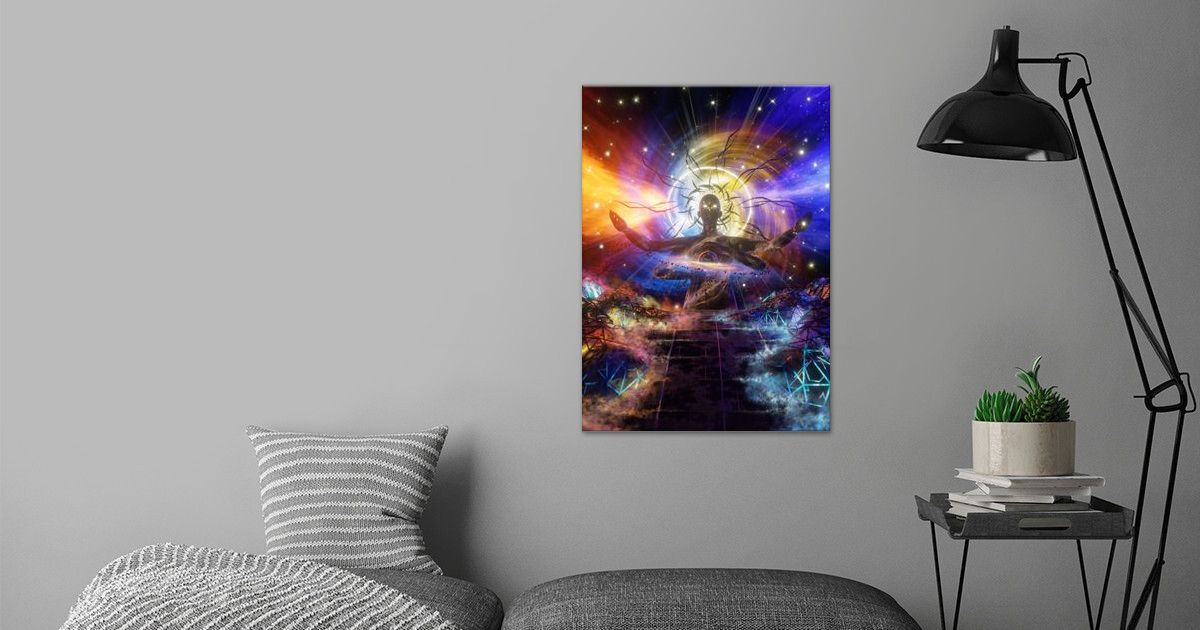 'Cosmological Creations' Poster by Lost in the Hyperverse | Displate