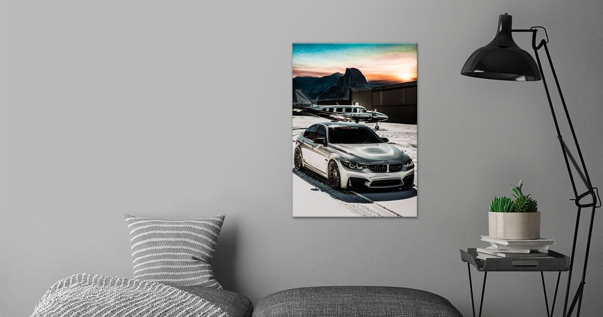 'Bmw Car' Poster by Motivation ManiaC | Displate