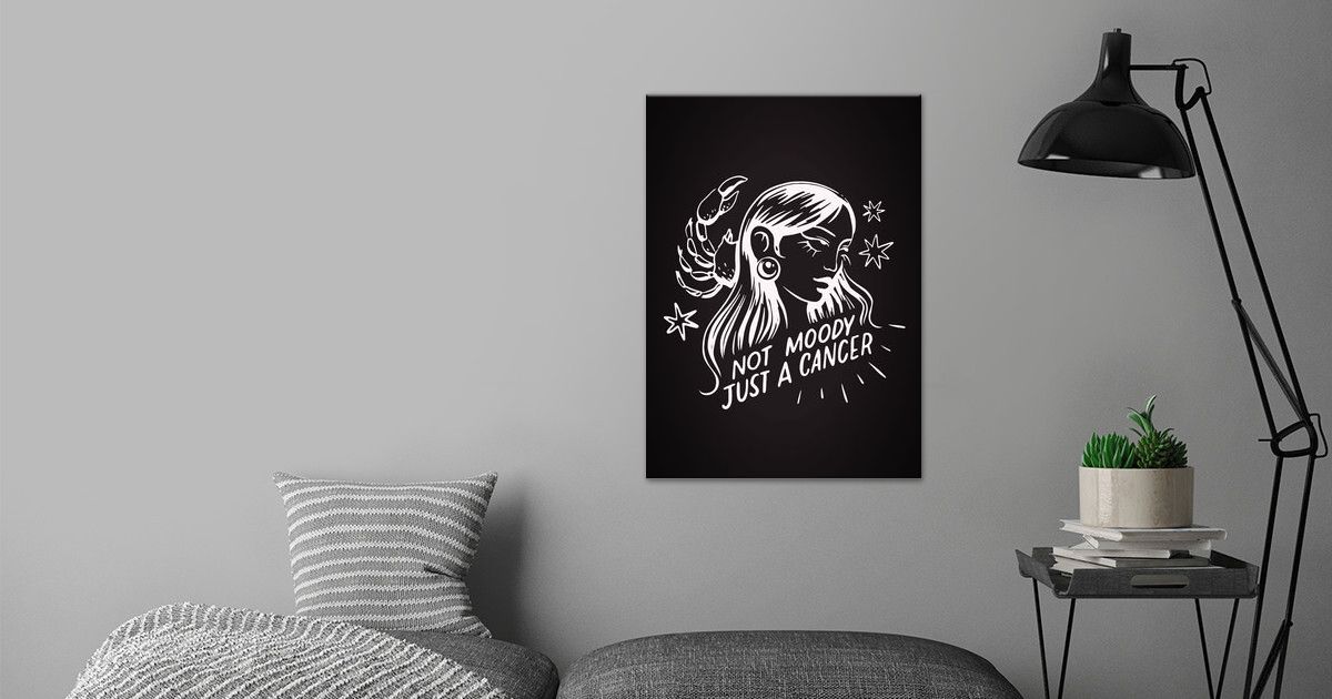 moody-cancer-horoscope-poster-by-bestprints-displate