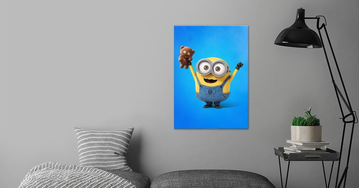 'Bob and his Teddy Bear' Poster by Minions | Displate
